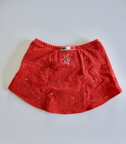 karisma spetskjol röd venere