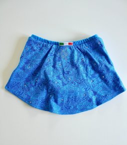 karisma spetskjol blue china