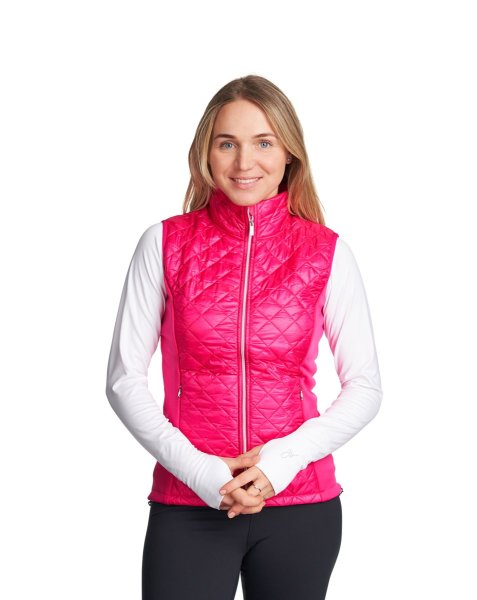 Zoom bild av JIV fortis vest pink 2