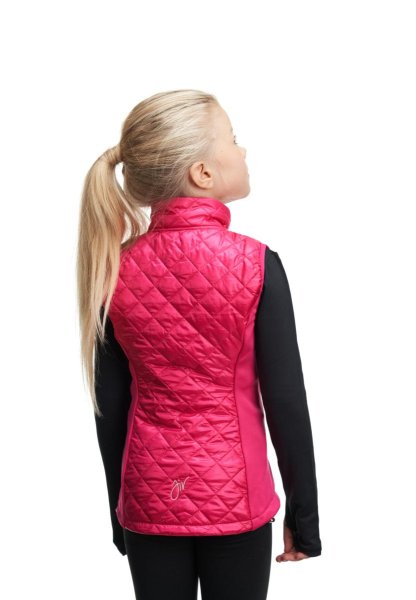 Zoom bild av JIV fortis vest pink 5