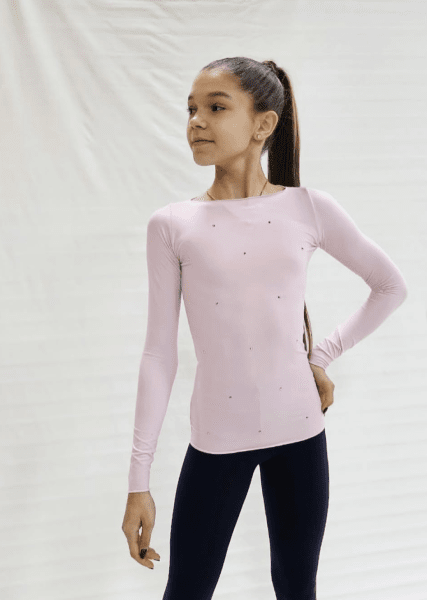 Zoom bild av Köp Karisma Morfeo konståkningströja i färgen easy pink