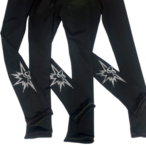 Zoom bild av Karisma pantacollant black k in studs3
